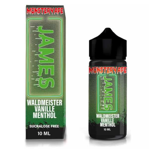 James MonsterVape Aroma Longfill 10ml / 120ml Waldmeister mit Vanille