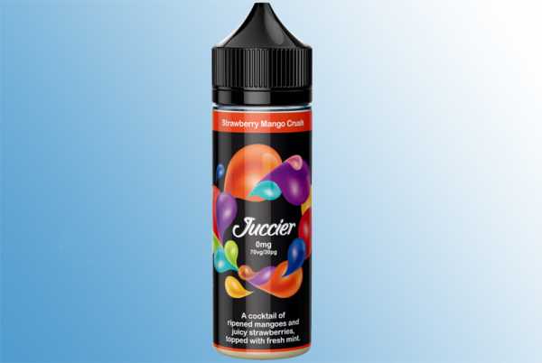 Strawberry Mango Crush Juccier Vape UK Liquid 60ml Mango und Erdbeeren treffen auf Minze