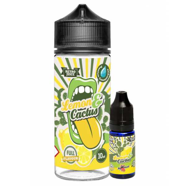 LEMON & CACTUS Big Mouth Aroma 10ml / 120ml leckere Kombination aus Zitrone und Kaktusfrucht