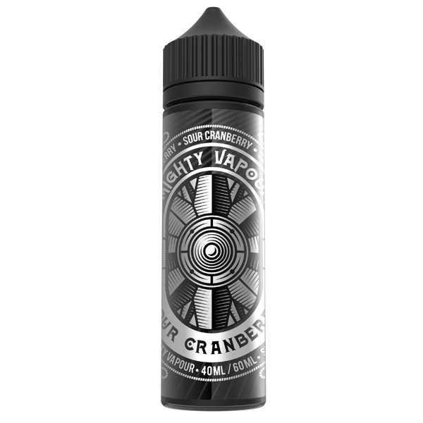 Sour Cranberry Mighty Vapour Shortfill Liquid 60ml süß säuerliche Cranberries