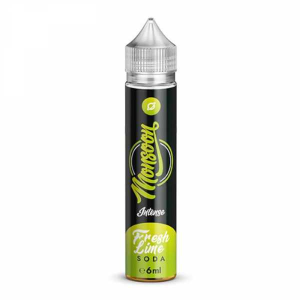 Fresh Lime Soda Monsoon Aroma 6/75ml (erfrischender Limetten Soda Geschmack)