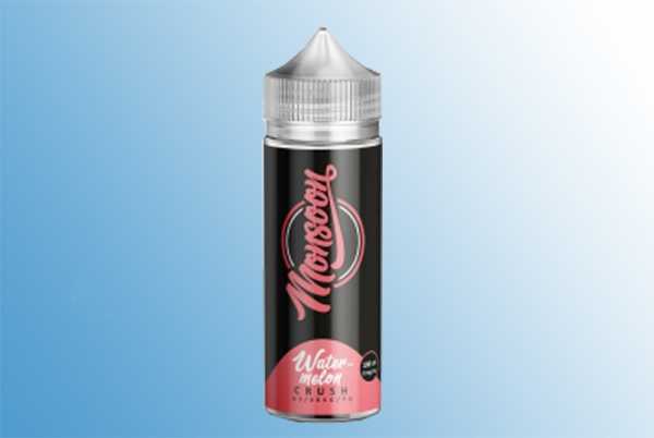 Watermelon Crush Monsoon 120ml Liquid leckeres All-Day Liquid mit dem Geschmack von frischen reifen Wassermelonen