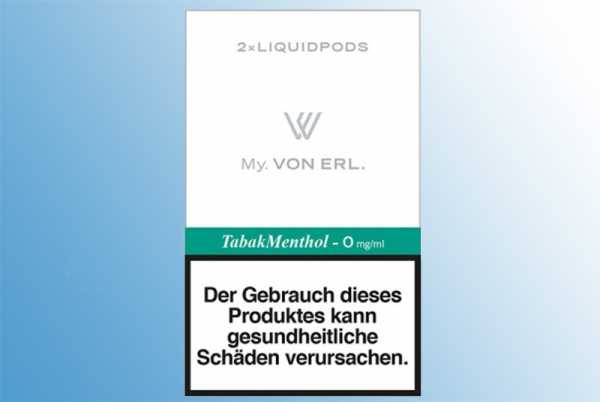 2 x My. VON ERL Liquidpods - Tabak trifft auf Menthol