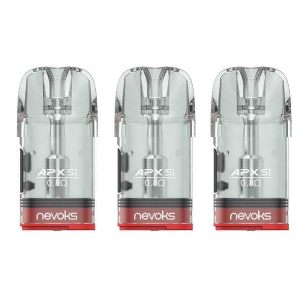 3 x Nevoks APX Pod / 0,8 / 1,2 Ohm (1 Packung)