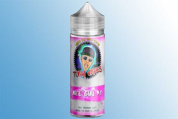 Nice Girl 3.0 – Tony Vapes Aroma 10ml Mix aus Erdbeeren und Himbeeren treffen auf Vanillepudding