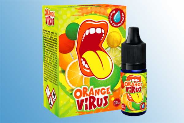 Orange Virus - Big Mouth Aroma 10ml süße Orangen gemixt mit sauren Limetten