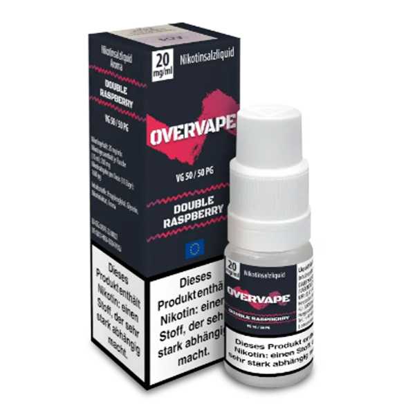 Double Raspberry OverVape Nik-Salt Liquid 10ml (Himbeer Mix)