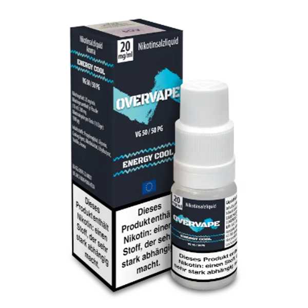 Energy Cool OverVape Nik-Salt Liquid 10ml (eisgekühlter Energy Drink)