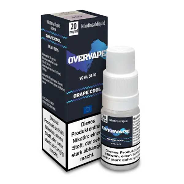 Grape Cool OverVape Nik-Salt Liquid 10ml (Trauben mit Cooling)