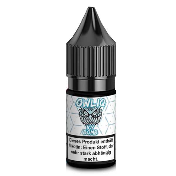 Icy Bomb OWL Nikotinsalz Liquid 10ml (erfrischender Eisbonbon Geschmack)