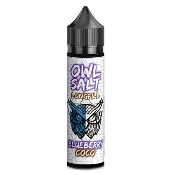 Blueberry Coco OWL Longfill Aroma 10/60ml (Blaubeer Kokos Geschmack)