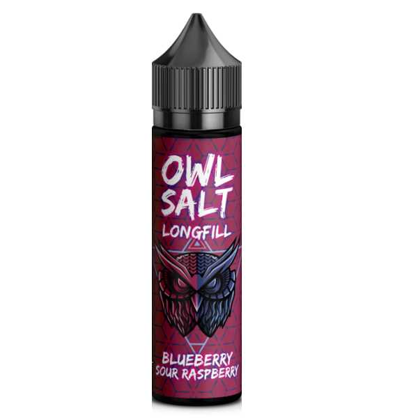 Blueberry Sour Raspberry OWL Longfill Aroma 10/60ml (süße Blaubeeren und säuerliche Himbeeren)