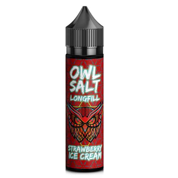 Strawbery Ice Cream OWL Longfill Aroma 10/60ml (leckeres Erdbeer Eis)