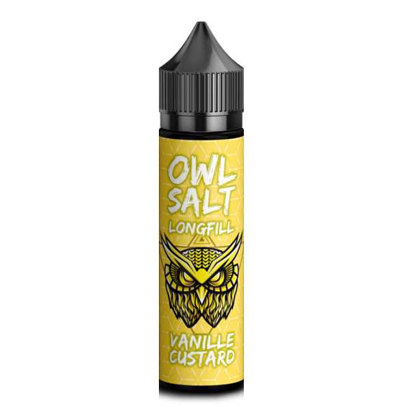 Vanille Custard OWL Longfill Aroma 10/60ml (cremiger Vanille Pudding)