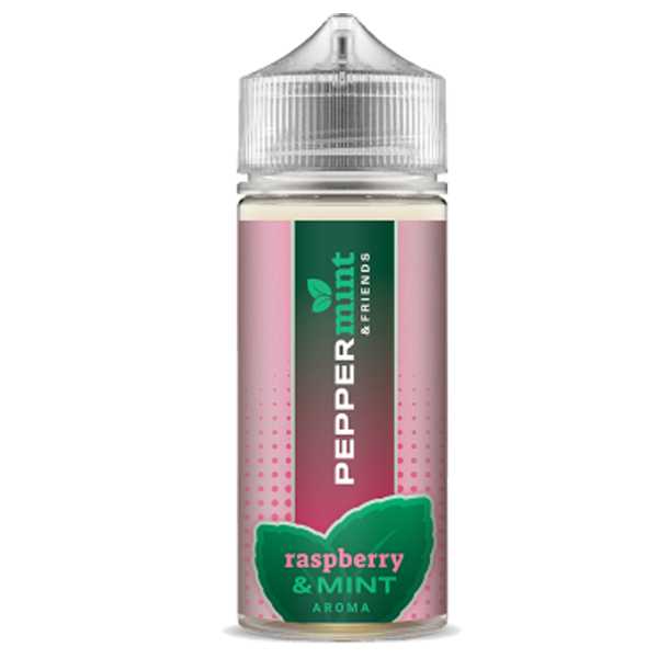 Raspberry Peppermint & Friends Aroma Longfill 20ml / 120ml Himbeeren mit feiner Minze