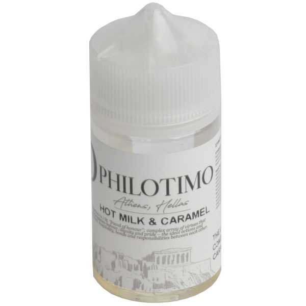 Hot Milk & Caramel Philotimo Aroma 30ml / 60ml Ein Kind der Liebe zwischen Kondensmilch, Karamell und Vanille