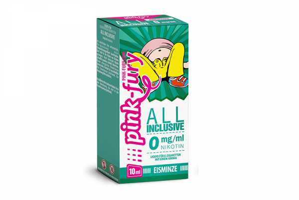 All Inclusvie Pink Fury Liquid 10ml Eisminze