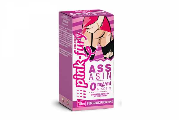 AssAsin Pink Fury Liquid 10ml Puderzuckerbonbons