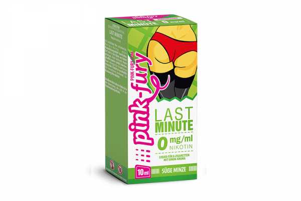 Lastminute Pink Fury Liquid 10ml süße Minze