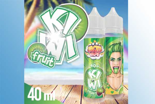 Kiwi Jacks Vape Liquid 60ml intensiver Kiwi Geschmack