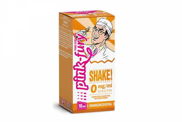 Shake Pink Fury Liquid 10ml Orangencocktail