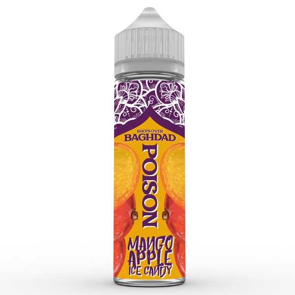 Poison Baghdad Shortfill Liquid 60ml Mango und Apfel treffen auf Eisbonbon