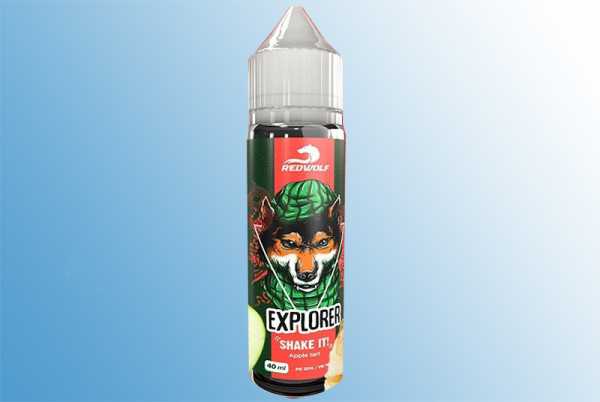 Explorer - Red Wolf Liquid 60ml Frischer Apfelkuchen