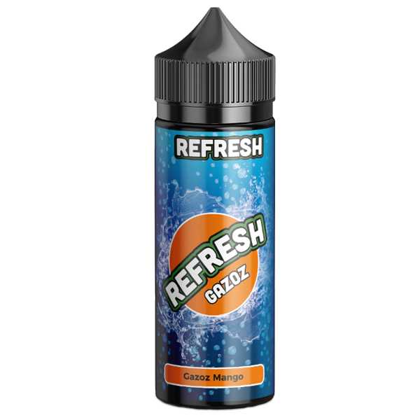 Mango 10ml Refresh Gazoz Aroma + 120ml Chubby Liquidflasche erfrischende Mango Limonade