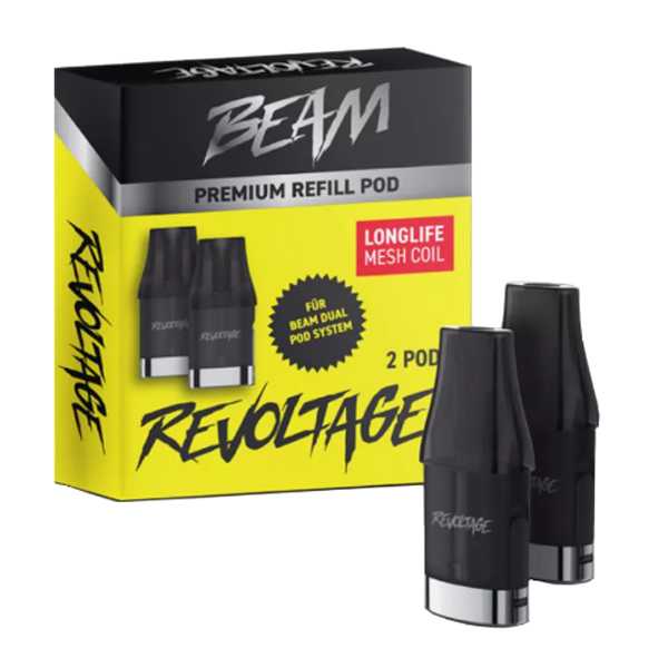 Black Mango Revoltage Beam Pod 0 / 10 / 20mg 2 Stück Mango mit Kühle