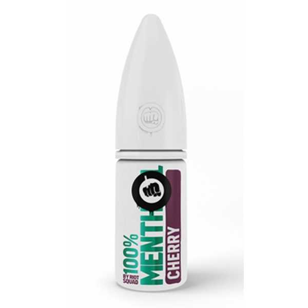 Cherry Menthol Riot Squad Nikotinsalz Liquid 10ml Kirsche trifft Menthol