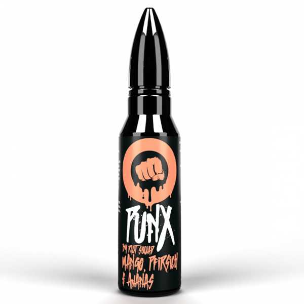 PUNX Mango, Pfirsich & Ananas Riot Squad Liquid 60ml