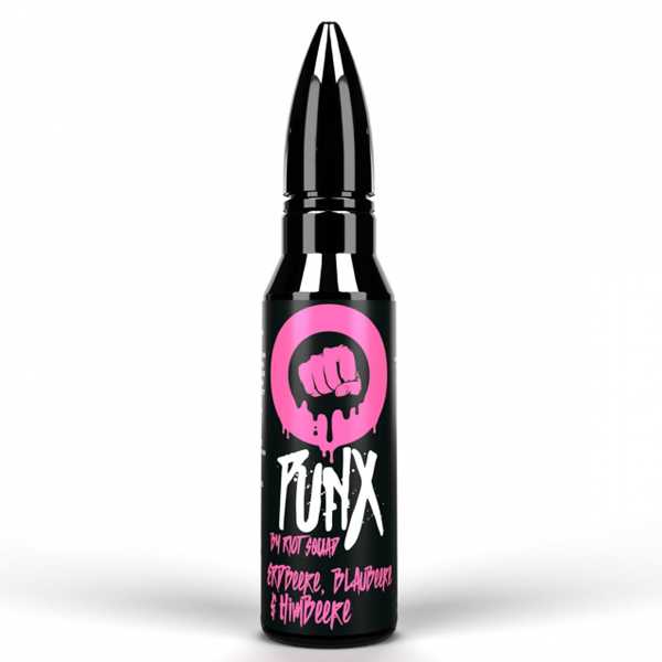 PUNX Strawberry, Blueberry & Raspberry Riot Squad Aroma 15ml / 60ml leckere Beerenmischung aus Erdbeeren, Blaubeeren und Himbeeren