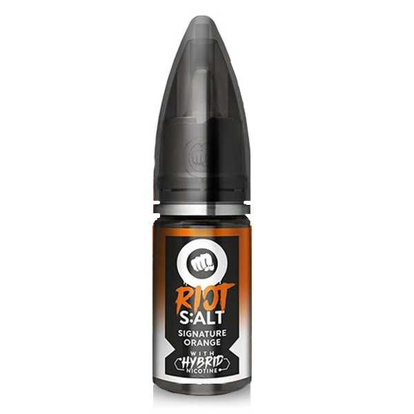 Signature Orange Riot Squad Nikotinsalz Liquid 10ml Orangen und Mandarinen Weingummies