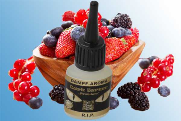 Dark Burner - R.I.P Aroma 10ml (RIP) (Himbeere, Brombeere, Erdbeere, Heidelbeere & Johannisbeeren)