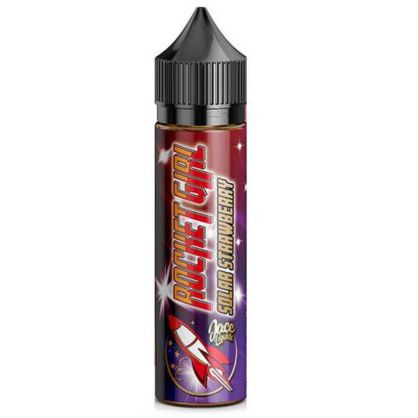 Solar Strawberry Rocket Girl Aroma Longfill 15ml/60ml süße Erdbeeren und süße Nektarinen verfeinert mit Hibiskus