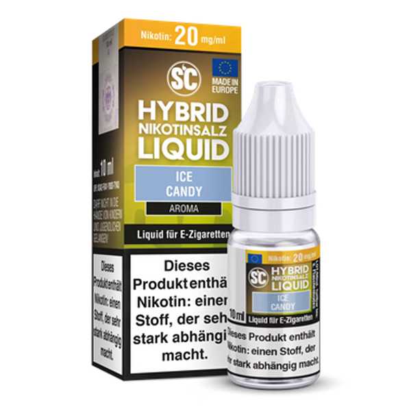 Ice Candy SC Hybrid Nikotinsalz Liquid 10ml Geschmack von Eisbonbon