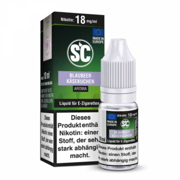 Blaubeer Käsekuchen SC Liquid 10ml