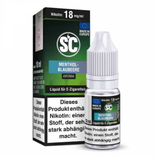 Menthol Blaubeere SC Liquid 10ml