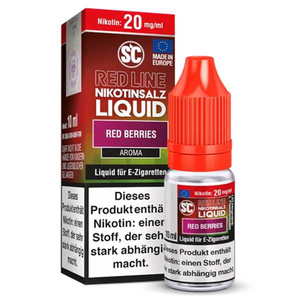 Red Berries Red Line Nikotinsalz SC Liquid 10ml roter Beerenmix