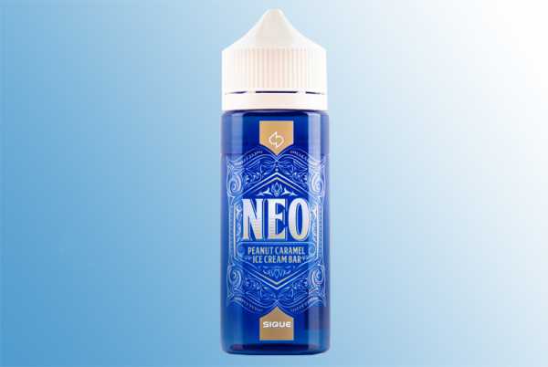 Neo – 120ml Sique Berlin Liquid cremiges Erdnuss-Karamelleis mit Frische Kick