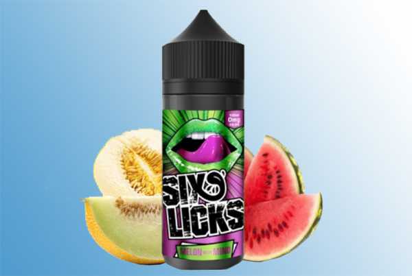 Melon on my Mind – Six Licks 120ml Liquid Wassermelone trifft auf Honigmelone