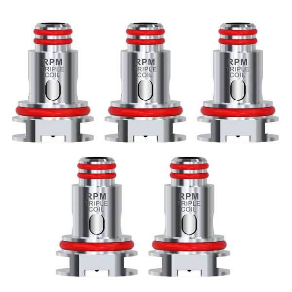 5 x Smok RPM Triple Coils 0,6 Ohm (1x Packung)