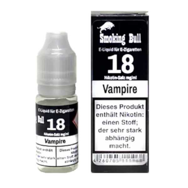 Vampire Smoking Bull Nikotinsalz Liquid 10ml leckerer Beerenmix mit Cooling Kick