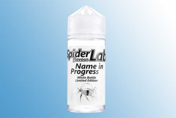 Name in Progress Spider Lab 10ml Aroma + Chubby Flasche reife Brombeeren und Erdbeeren verfeinert mit Minze und einer geheimen Zutat