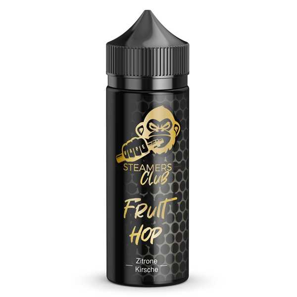 Fruit Hop Steamers Club 10ml Aroma + 120ml Chubby Liquidflasche erfrischende Zitrone trifft auf süße Kirschen