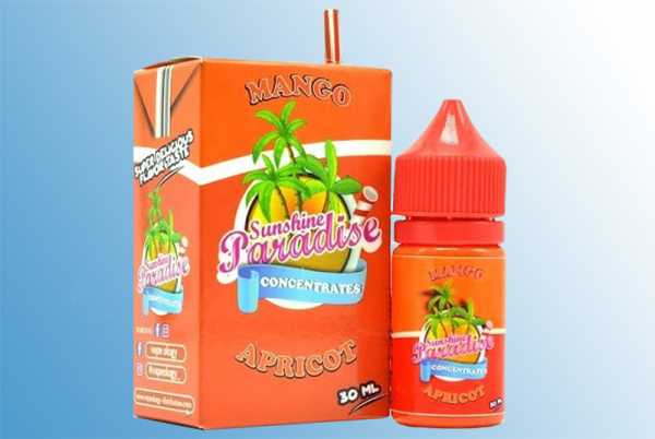 Mango Apricot 30ml Sunshine Paradise Aroma reife Mango trifft auf süße Aprikosen