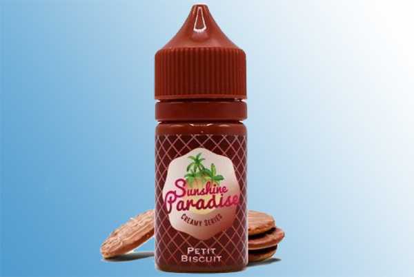 Petit Biscuit 30ml Sunshine Paradise Aroma leckerer Schokokeks mit Schokofüllung