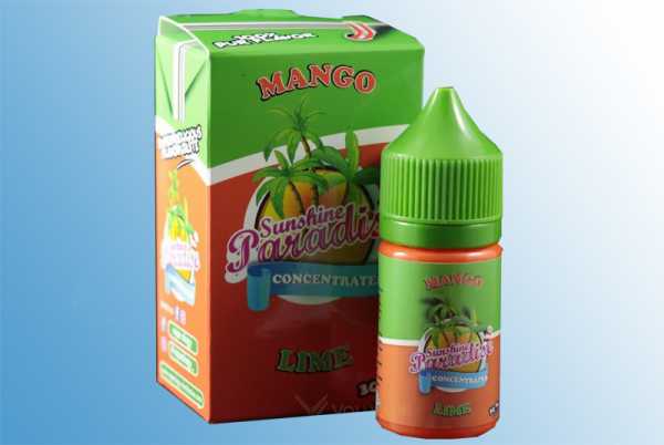 Mango Lime 30ml Sunshine Paradise Aroma saftige Mango mit einem Schuss Honig und Limette