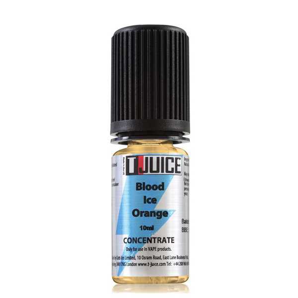 Blood Ice Orange T-Juice Aroma 10ml Blutorange und tropische Fruchtnoten mit der frische von Menthol abgerundet