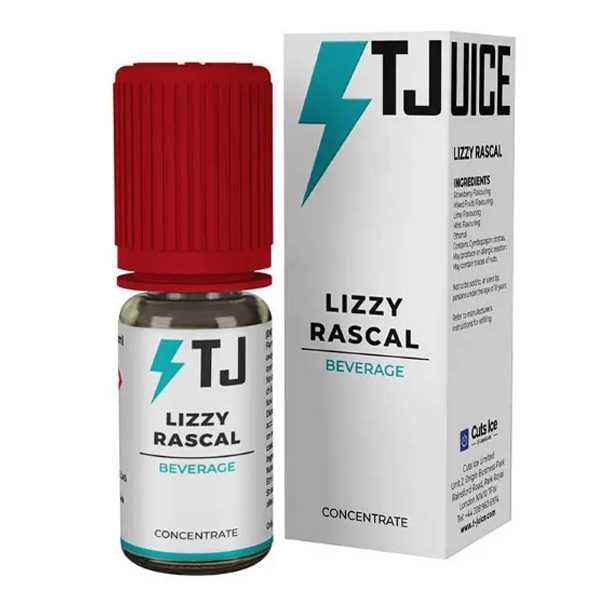 Beverage Lizzy Rascal T-Juice Aroma 10ml leckerer Erdbeer Mojito mit dezenter Minznote